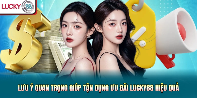 Lưu ý quan trọng giúp tận dụng ưu đãi Lucky88 hiệu quả
