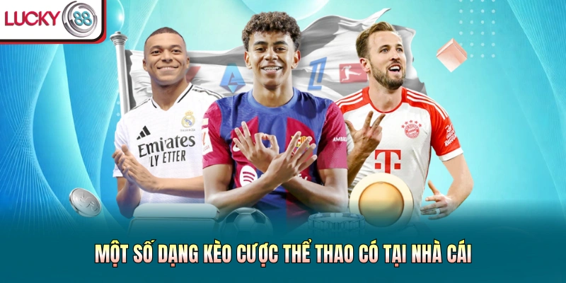 Một số dạng kèo cược thể thao có tại nhà cái