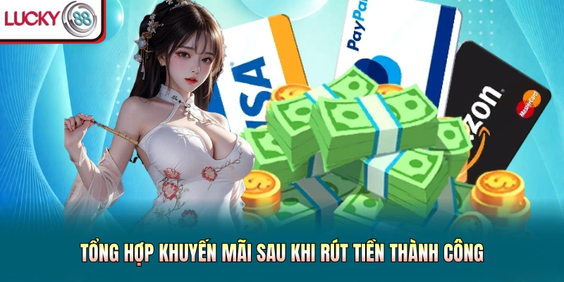 Tổng hợp khuyến mãi sau khi rút tiền thành công